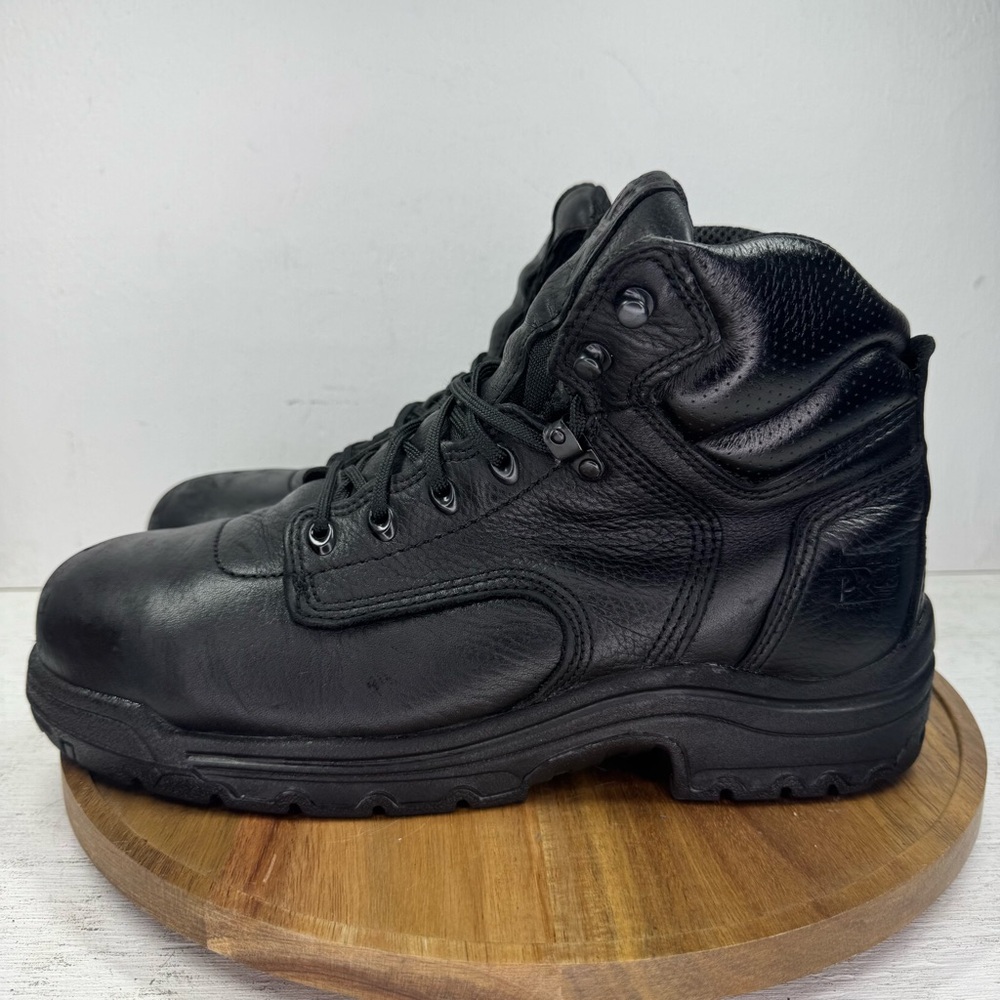 Timberland PRO 26064 Titan 6" Safety Toe Leather Slip Resist Boot Men's Size 10M